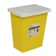 Chemotherapy Container PGII, Hinged Lid, 12 Gallon, Yellow - 10ct